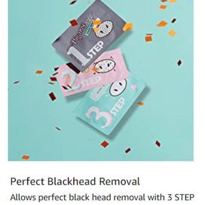 Set of 3 Korean Skin Care Masks/Pore Strips